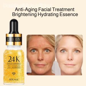 Premium Gold Infused Face Serum Deep Nourishment Wrinkle Reduction Skin Rejuvenation Improves Elasticity For Men Women