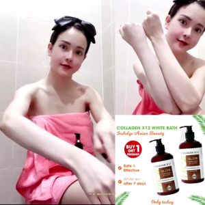 Collagen X12 skin whitening shower gel - Sinhair Store
