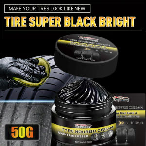 ยางรถแวกซ์ยางรถจักรยานยนต์ที่ขัดน้ำยาขัดเงาแว็กซ์ปกป้องยาวนานฝุ่นจากไฟติดล้อจักรยาน