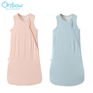 Orzbow Baby Sleeping bag Spring and Summer thin Design double-layer Bamboo Fiber Newborn Baby Vest Style Summer Anti Kick
