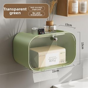 Wall-free Waterproof High-end Toilet Paper Box