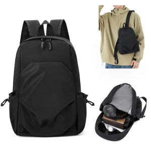 Xudewei กระเป๋าเป้สะพายหลังสำหรับผู้ชายกระเป๋าเป้สะพายหลังกระเป๋านักเรียนไนลอนสะพายไหล่กระเป๋าเดินทางขนาดเล็กสำหรับผู้หญิง