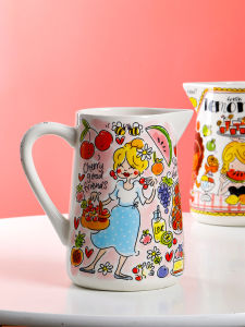 Nồi Đựng Nước Lạnh Bằng Gốm Sứ Dung Tích Lớn Kiểu Châu Âu Có Nắp Bình Đựng Nước Trái Cây Bình Đựng Nước Lạnh Bình Đựng Nước Hoa