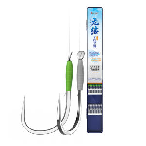 LIUZHIQIANG | Móc Cá Lớn Đã Bịt Sẵn Móc Đôi 1 Bộ