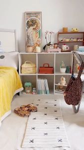 Bàn làm việc kết hợp tủ sách hiện đại chắc chắn chất liệu gỗ MDF màu full trắng - GP368