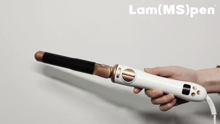 Automatic Curling Iron, Auto Hair Curling Wand, Rotating Curling Iron 1 Inch,Ceramic Hair Curler for Lasting Beach Waves, Adjustable Temperature