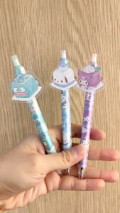 PULPEN MIKA SANRIO ICE CUBE TINTA HITAM | PULPEN SANRIO | PEN SANRIO | ALAT TULIS SEKOLAH | ALAT TULIS KANTOR | PERALATAN TULIS | PULPEN LUCU | KUROMI | MELODY | POMPOMPURIN | CINAMORROL | POCACO | TTD |