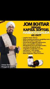 Ready stock + freegift AZ ZAYT minyak Habatussauda dan minyak zaitun olive oil & habbatussauda oil sacha inchi