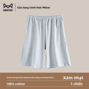 Quần short ngủ nam MiiOW vải cotton cỡ lớn