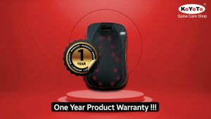 KOYOTO K-130 Full Back Massage Cushion 3D Shiatsu For Immense Relaxation And Back Pain Relief.