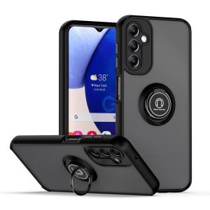 Case Samsung A16 A55 A06 A54 A35 A34 A33 A05 A05s A25 A36 5G Hard Phone Case with Ring Holder Luxury Cover Aesthetic Shockproof Thickened Air Cushion Anti-Fall