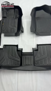 TPE Deep Dish Matting for Nissan Navara 2015 Onwards Model High Quality OEM Mats Car Floor Matting Bose Car Accessories Floor Liner
