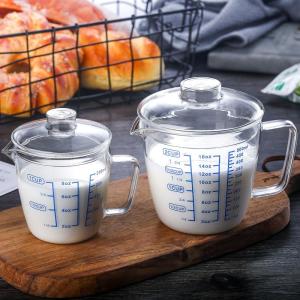 CHIZHIDU | Heat Resistant & Unbreakable Measuring Glass Cup