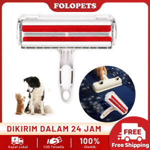 FOLOPETS Alat Pembersih Bulu Kucing Di Pakaian Sofa Kasur Anjing Pet Hair Removal Roll Portable