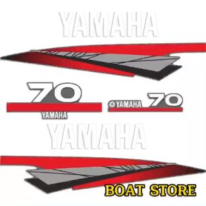 [ Bộ Đề Can Chữ-Số][IN BỘ DECAL THEO YÊU CẦU]  Dán Đầu Máy Yamaha 70HP-2ThìĐề Can Dán Đẹp-Sắc Nét Có 2 Mẫu Lựa Chọn Gía khuyến mãi-BOAT STORE