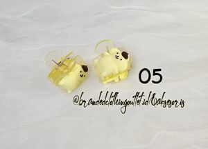 JEPIT RAMBUT TRANSPARAN KOREA IMPORT / JEPIT RAMBUT KARAKTER SANRIO STELLA LOU MELODY / JEDAI BENING KARAKTER / HAIR CLIP SANRIO / JSR3828