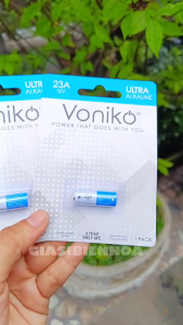 Pin Kiềm Voniko Alkaline 23A 12V Cao Cấp (Vỉ 1 Viên)