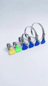 Cổ Dê Cánh Bướm Inox 304 YDS Quai Nhê Đai Siết Ống Mềm Inox 304 Tay Bướm - Hãng YDS Gân Nổi