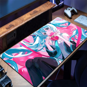 Bandai | Hatsune Miku Painter Anime Extended Gaming Mouse Pad Large Desk Mat,Non-Slip Anti-Dirt Extended Desk Mat