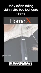 Máy tạo bọt cafesạc bằng usb tạo bọt sữa đánh trứng pha trà sữa matcha socola HomeX