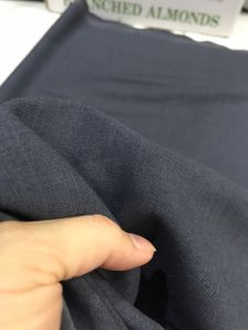 vải cotton lụa hàn quốc  màu xám  _( khổ 1m5)co dãn nhẹ không nhăn  may đầm váy vest