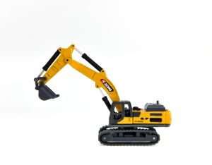 Accor 1:87 XCMG Xugong Excavator Model Mini Excavator Yellow Alloy Table Decoration Collection