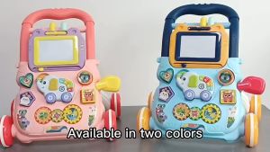 ~Ship From KL~ Musical Baby Walker Baby Walkers Learning Walker Baby Push Walker kids Drawing board pejalan kaki bayi