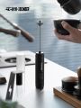 Portable Handheld Electric Milk Frother Mixer Outdoor MHW-3BOMBER Bomber Aircraft Magic Stick Coffee Brewing Tools. 