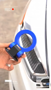 Dummy Towing Hook Bulat Universal Kait Trailer Mobil Dekoratif