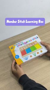 Beringin Toys Mainan Edukasi - Number Stick Learning Box / Intelligence Stick / Belajar Berhitung / Mainan Berhitung / Mainan Matematika