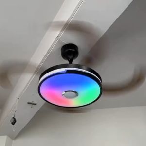 Sapphire | 48” | FM48288-DC Ceiling Fan | DC Motor | Bluetooth Speaker | RGB LED Light | 3 PC Blades