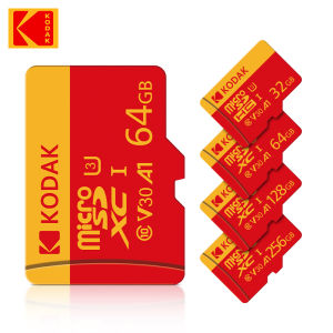 Kodak | Kodak TF Memory Card 32GB 64GB 128GB with adapter High-Speed TF Memory Card is suitable for tablets/cameras/car audio