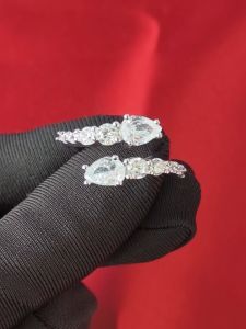 Selamat Datang di Diamcity Jewelry Flagship Store: Fashion Platinum Ring Female Moissanite