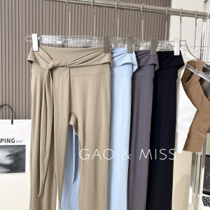 High-Waist Cross-Band Yoga Pants Womens Fitness Sportswear Pilates Training Tight Leggings Nylon Long Trousers Autumn Wear