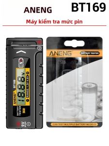 ANENG | ANENG BT169 Kỹ Thuật Số Kiểm Tra Pin Màn Hình LCD Hiển Thị Cho 18650 AA AAA 9V Cell Pin Sạc Đa Năng Dụng Cụ