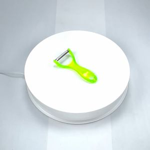 Peeler Stainless Steel Warna Transparan|Fruit and Veggies Transparent Peeler DJ3 01 - Pink