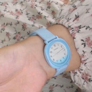 MORNING P00047: JAM TANGAN WANITA FASHION ELEGAN TALI SILIKON STRAP ORIGINAL