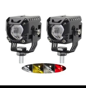 lampu tembak laser devil plus strobo XENOS M416 isi 2pcs lampu sorot lampu tembak waterproof