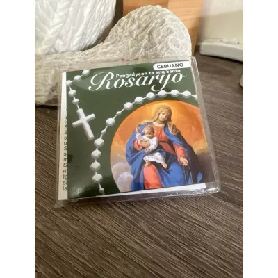 ROSARY GUIDE - Laminated pocket size (3 x 3 inches)