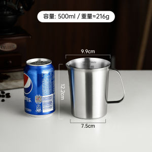Thickened 304 Stainless Steel Graduated Cup for Baking Coffee Milk Tea Shop Measurement Cup 1000ml 2000ml 2L Kitchen Tools