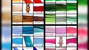 Clay Pipe Cleaner stem Make Up 40 color Palette set Coloring set Pipe cleaners 100pcs Chenille Stem Pipecleaner Pipecleaners stem