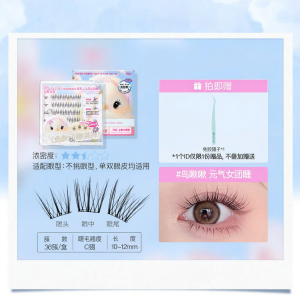 Mr.wish | No-Glue Thick Fake Eyelashes