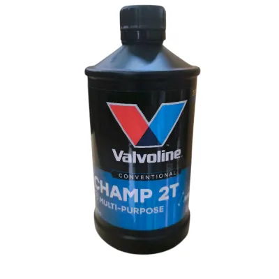 น้ำมันออโต้ลูป Valvoline Champ 2T คุณภาพดี ระบบเครื่อง2จังหวะ ปริมาณ 0.5 L แท้เบิกศูนย์ Motorcycle มอเตอร์ไซค์