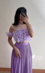 Photoshoot Dress with Butterfly Embellishments - Dreamy Grace Collection by Trendsetter Sunday