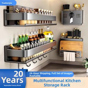 Wall-Mounted Spice Rack No-Drill