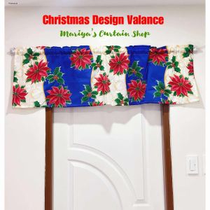 Valancer Curtain Standard Size 58x17 Inches