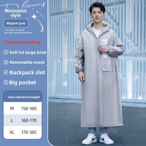 KeyRu | Rainproof Raincoat for Electric Scooter Adult 1-Person Full Body
