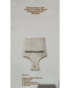 Talenan Kayu / Kayu Utuh Tanpa Sambungan/ Alas Kayu / Original Standar