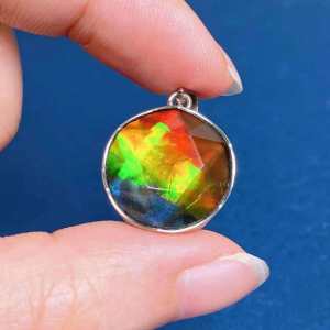 【现货 】 16.5mm 班彩大卫星吊坠 🏆🏅Flashy Labradorite Star of David Pendant ｜能量聚焦 ✦ 灵性启迪 ✦ 守护平衡 ✦ 提升直觉｜