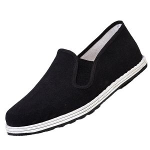 Anti-slip Durable Summer Breathable Mesh Shoes Mens Beijing Cloth Shoes